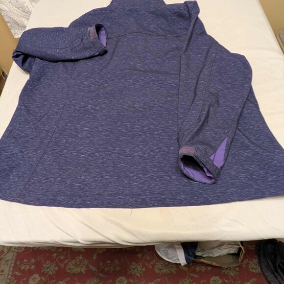 FREE COUNTRY Weather Proof Blue Full Zip Womens 3X Fleece Lined Jacket. - Picture 8 of 12